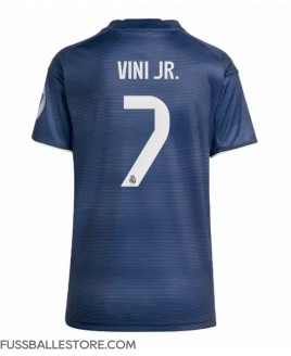 Günstige Real Madrid Vinicius Junior #7 Auswärtstrikot Damen 2025-26 Kurzarm
